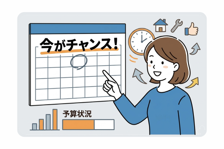 今やるべきか、待つべきかの判断ができる